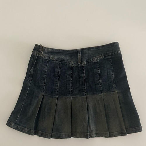 Morgan vintage 90s denim mini skirt like new, size S 36