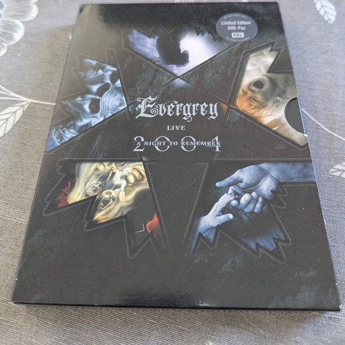 Evergrey A Night to Remember DVD like new, metal