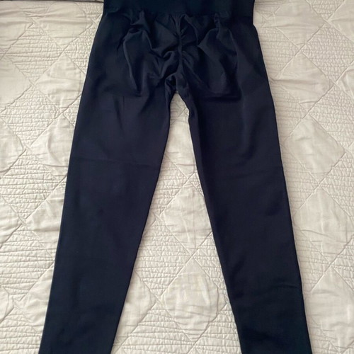 Shein leggings very stretchy XL used, black