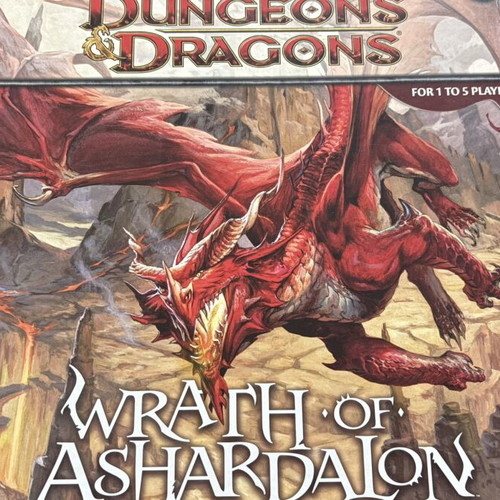 Dungeons & Dragons Wrath of Ashardalon board game