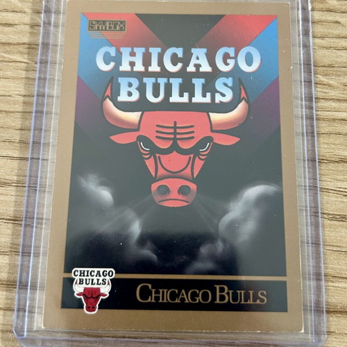 Chicago Bulls Skybox NBA 1990 card