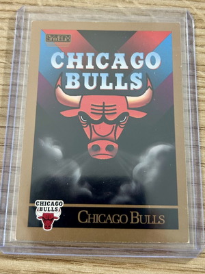 Chicago Bulls Skybox NBA 1990 card