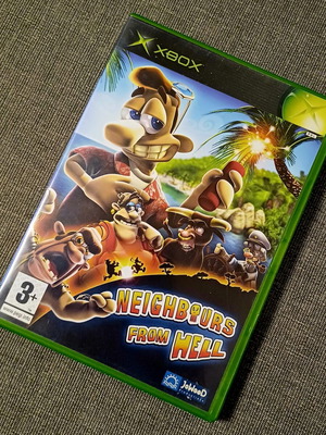 Neighbors From Hell Xbox game used, complete and in excellent condition