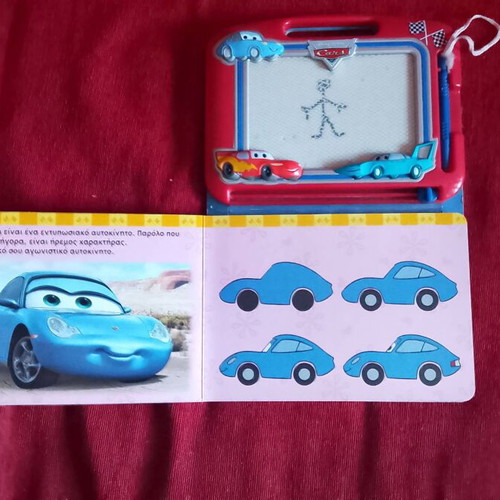 Pixar Magnetic Drawing Board Cars 1st Edition 2007 like new