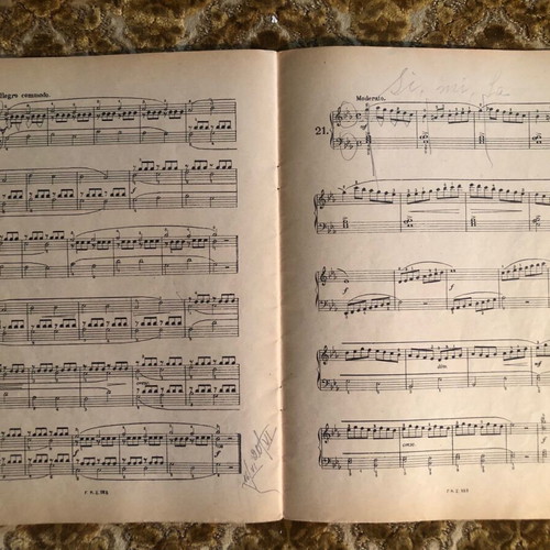Duvernoy old edition piano method for beginners used