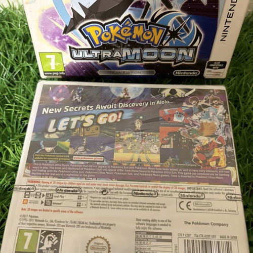 Pokémon Ultra Moon Fan Edition Nintendo 3DS game new
