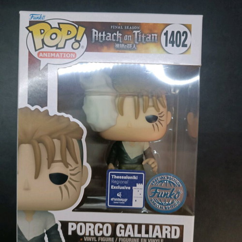 Funko Pop! Porco Galliard Attack On Titan new regional exclusive