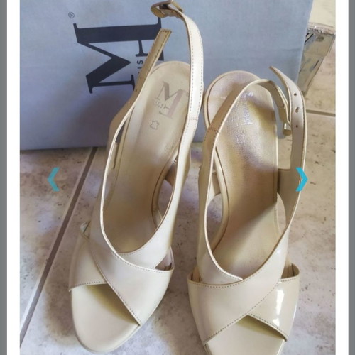 Makis Fardoulis beige sandals used, size 37