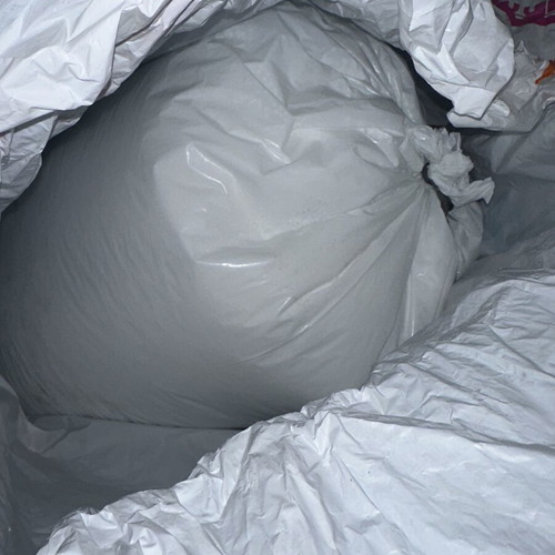 Pouf chair like new with filling material