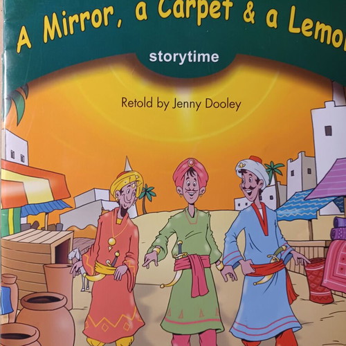 A Mirror, A Carpet And A Lemon book like new, English