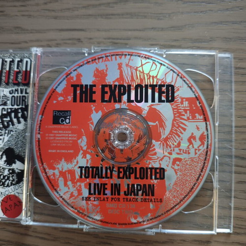 The Exploited Totally Exploited 2CD mint punk