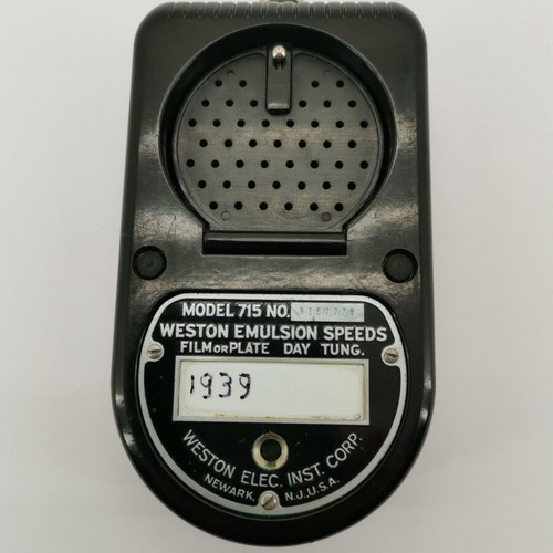 Weston Master camera part used, 1939
