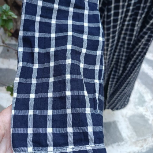 Zara cotton checked dress semizie size S new