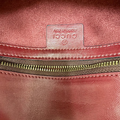 Gucci Marmont Flap bag used, velvet burgundy, crossbody