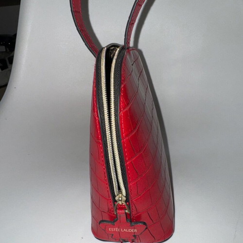 Estée Lauder toiletry bag red new