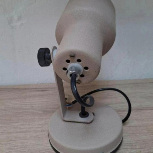 Vintage beige spot lamp with E27 fitting