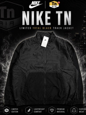 Nike TN Track Jacket Limited Edition Black, size M