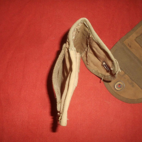 Cannabis waist pouches U.S. Army 1944 used, set of 2