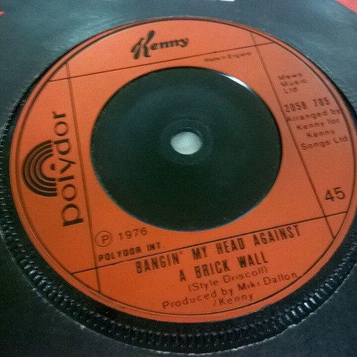 Kenny Hot Lips single like new, rock