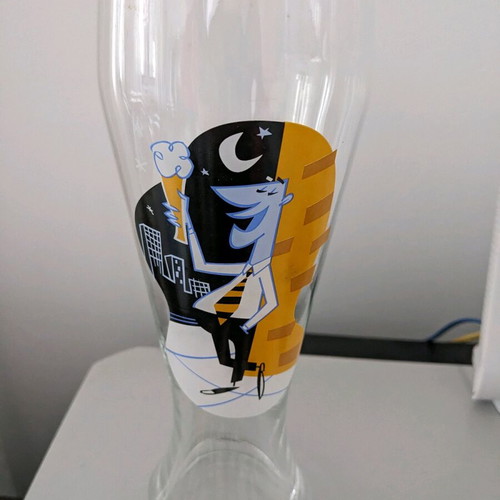 Ritzenhoff collectible beer glass new with five coasters