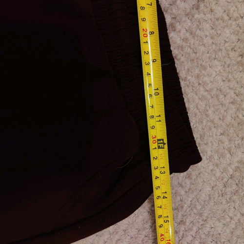 Women's burgundy tracksuit 2XL with lining and elastic waist