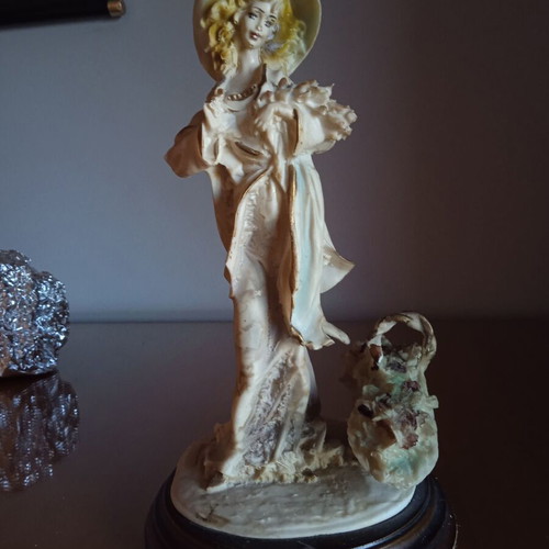 Decorative girl figurine, 26 cm