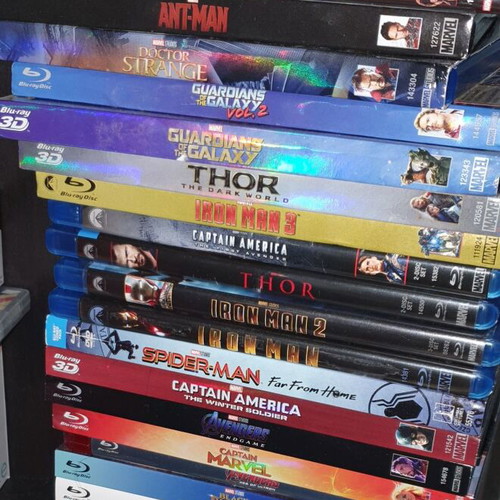 Marvel Cinematic Universe Blu-ray used Infinity Saga with Black Widow and Spider-Man: No Way Home