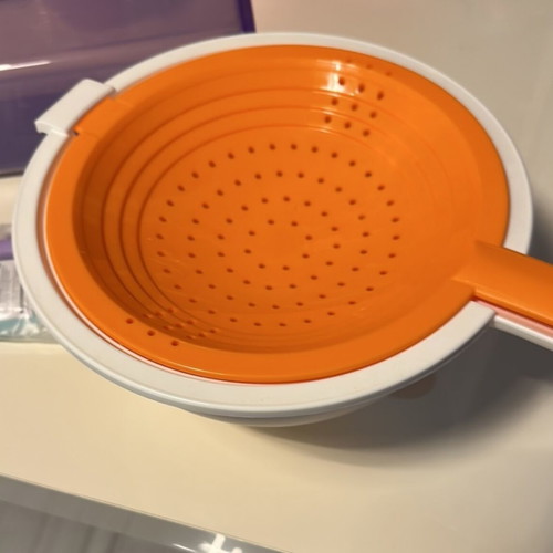 Tupperware Double Colander 2.4 Liters New