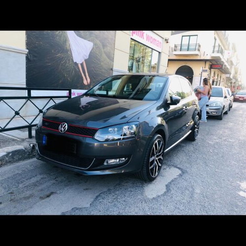 Volkswagen Polo RLine 6R 1.4L βενζίνη χειροκίνητο ασημί σαν καινούργιο