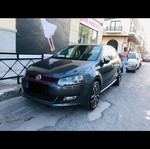 Volkswagen Polo RLine 6R 1.4L βενζίνη χειροκίνητο ασημί σαν καινούργιο