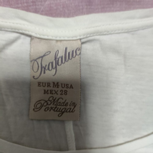 Blouse used, white beige, size S