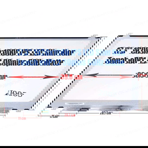 Οθόνη για Laptop MSI NB GF75 9SC-037NL 17.3'' 1920x1080 FHD LED 30pin