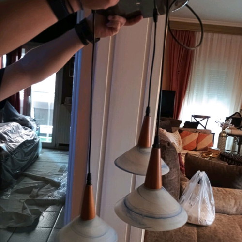 Polyfoto lamp like new
