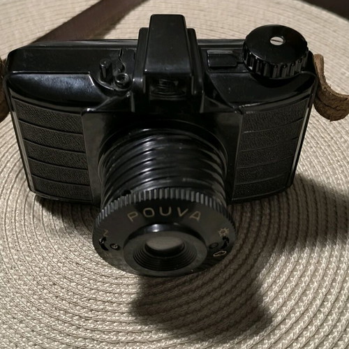 Pouva camera used, bakelite body from 1950s East Germany