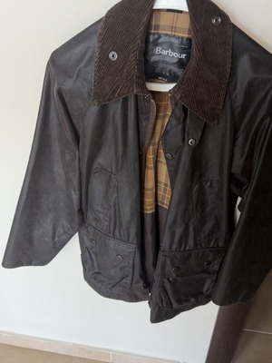 Barbour Bedale waxed jacket like new, brown classic style