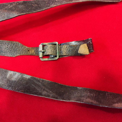 German leather Y-type harness from WWII, like new
