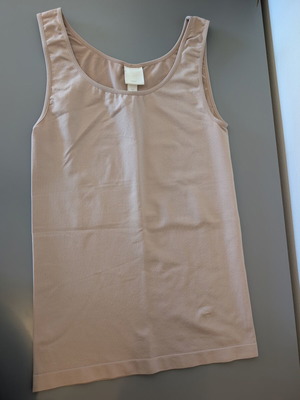 Basic H&M tank top like new, beige, size M