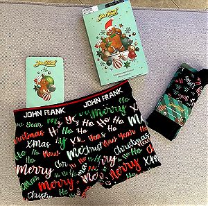 HoHoHo Christmas boxer+ίδιες κάλτσες