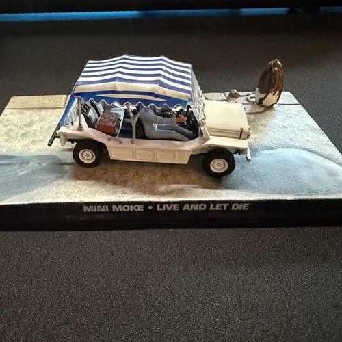 Mini Moke Live And Let Die collectible car like new