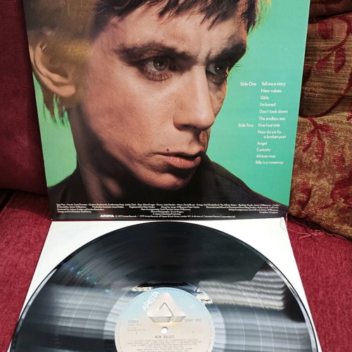 Iggy Pop New Values record like new, rock