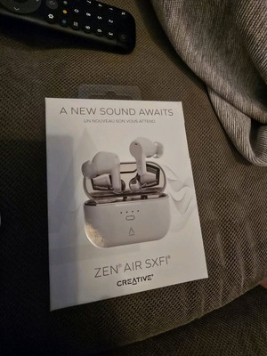 Creative Zen Air SXFI Bluetooth Earbuds new with Super X-Fi and ANC