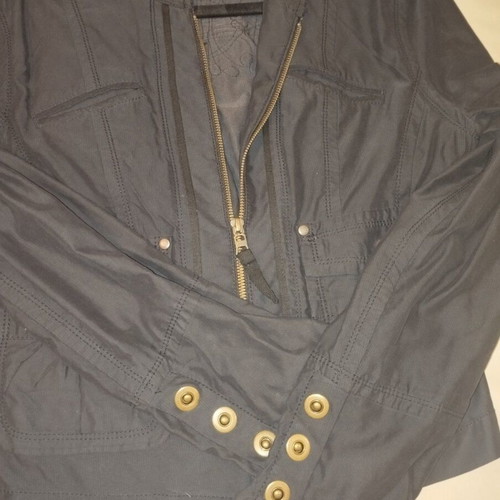 Mexx black spring jacket medium like new