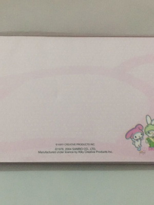 Correspondence notepad new