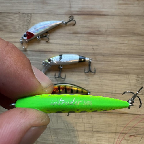 Tsurinoya Intruder 50S and 46S fishing lures