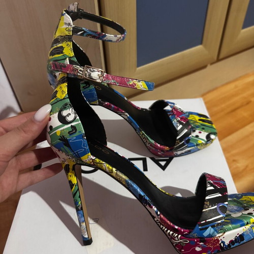 Aldo heels brand new, colorful design, size 39