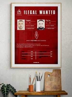 Toquel Fly Lo poster 60x45 cm new, high quality