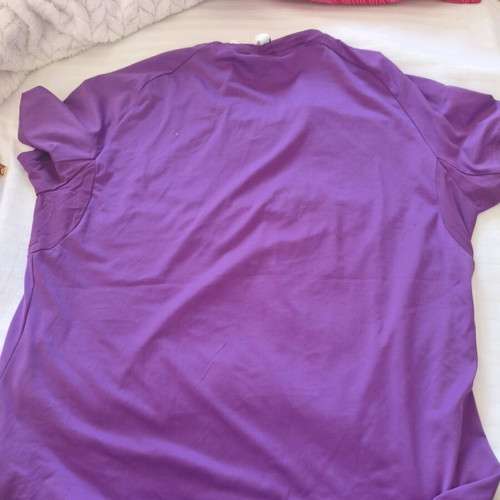 Quechua sports shirt used, purple, size large