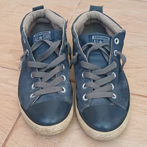 Converse All Star athletic shoes used, unisex, size 38, blue