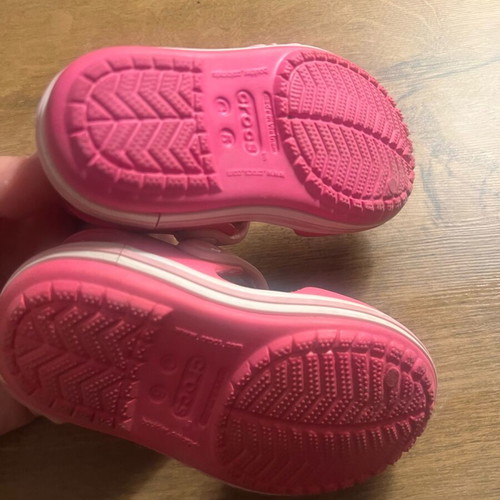 Πέδιλα Crocs παιδικά ροζ φούξια Νο 5 σαν καινούργια