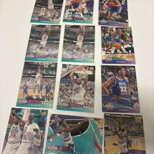 All-Star Game 1993 NBA cards like new, set of 12
